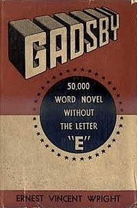 A novel without the letter E