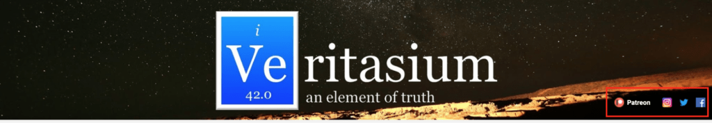 Vertaserium's banner art, with their Patreon page, Instagram, Twitter, and Facebook profiles highlighted.