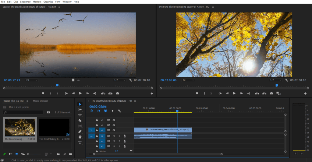 Adobe Premiere Video Editing Software