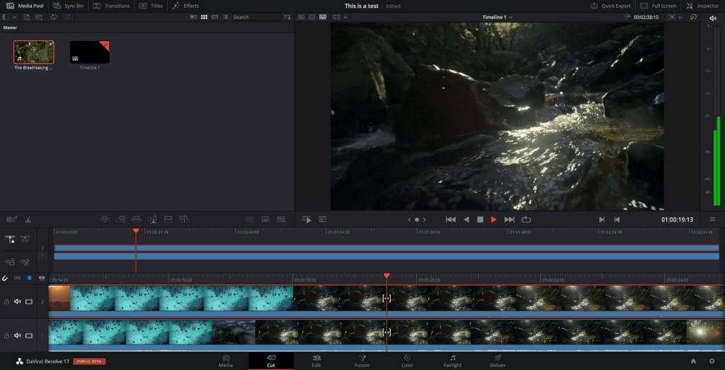 DaVinci Resolve17 Video Editing Software