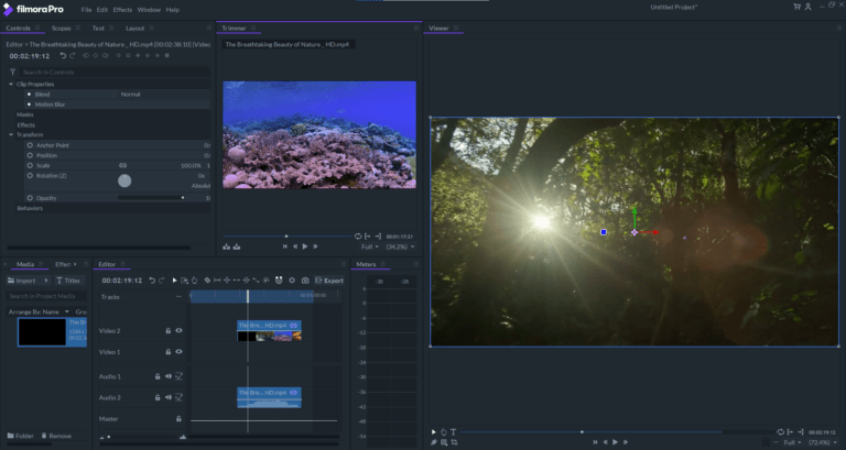 Filmaro Pro Video Editing software