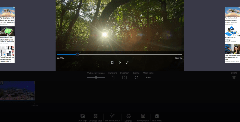 Windows movie maker Video Editing Software