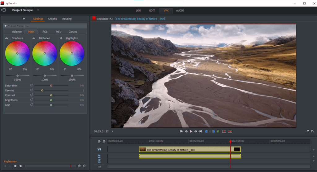 Lightworks Video Editing Software