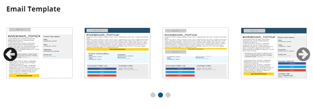 EasyWebinar dashboard
