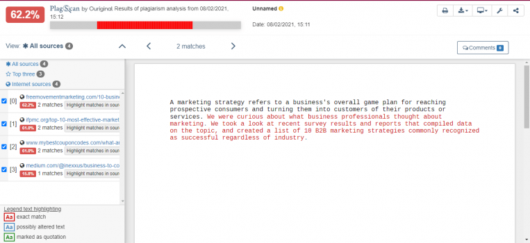PlagScan can integrate with various Content and Learning Management Systems